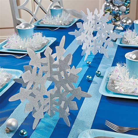 snowflake party decorations